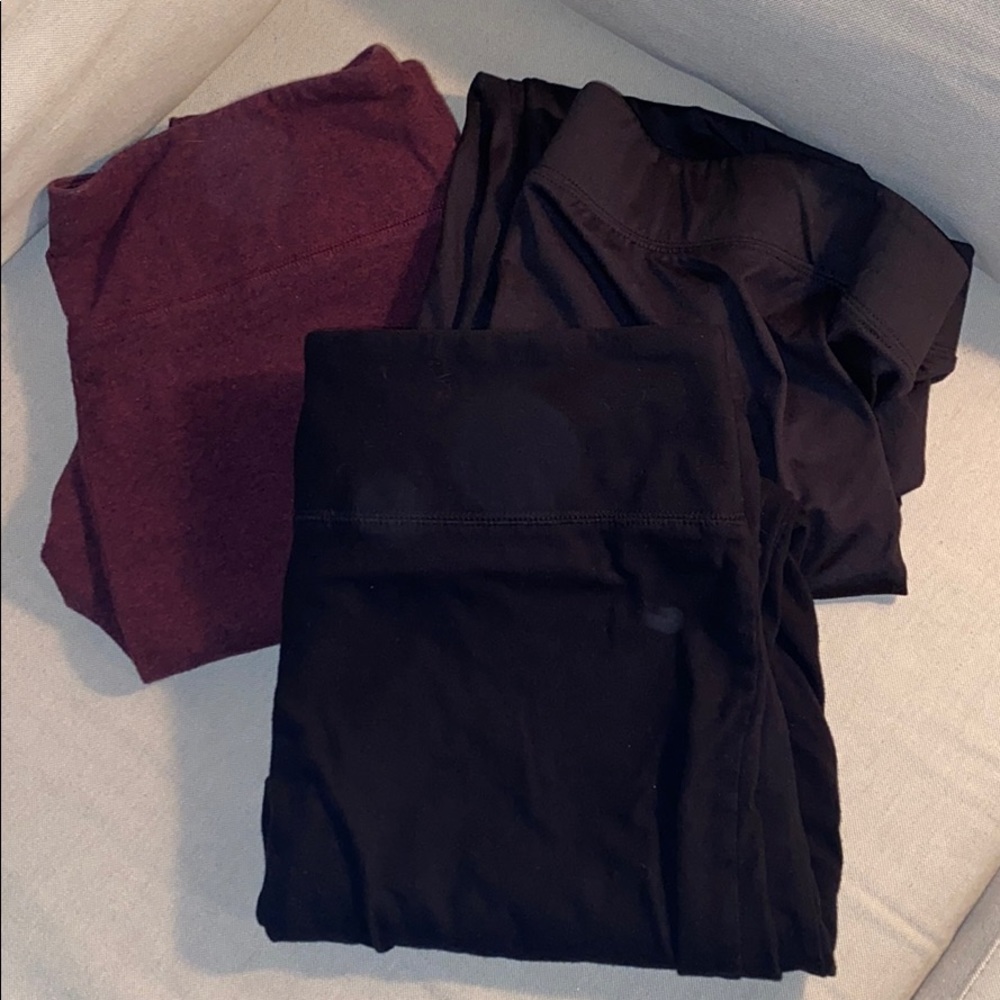 3 pair of target leggings